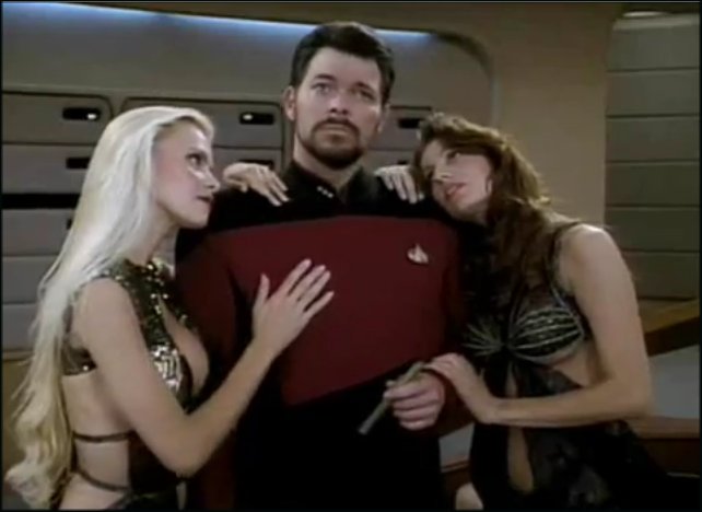 Riker babes Blank Meme Template