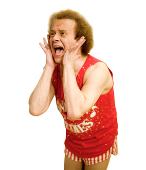 Richard Simmons Blank Meme Template