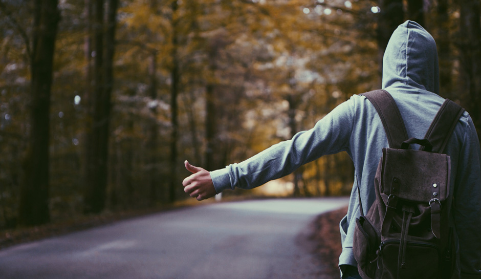 hitchhiker Blank Meme Template