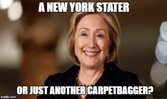 Carpetbaggers & Scalawags | A NEW YORK STATER; OR JUST ANOTHER CARPETBAGGER? | image tagged in new york | made w/ Imgflip meme maker