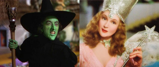High Quality Wizard of Oz witches Blank Meme Template