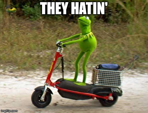 THEY HATIN' | made w/ Imgflip meme maker