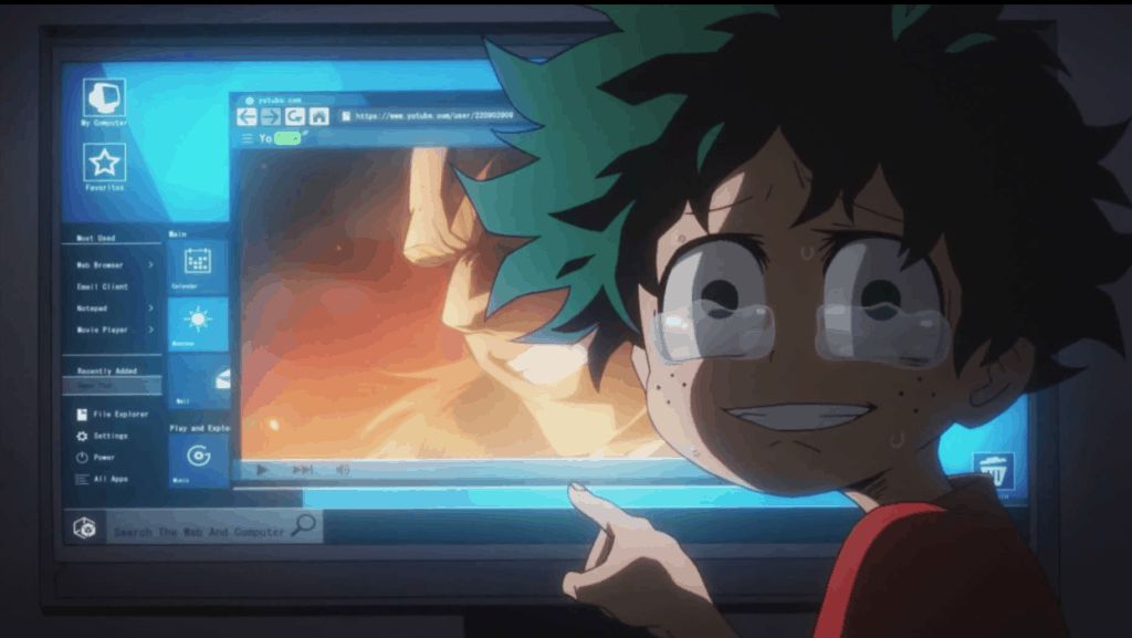 High Quality boku no hero academia Blank Meme Template