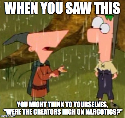 Eyeless Phineas | WHEN YOU SAW THIS; YOU MIGHT THINK TO YOURSELVES, "WERE THE CREATORS HIGH ON NARCOTICS?" | image tagged in phineas and ferb,eyeless,memes | made w/ Imgflip meme maker