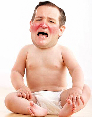 High Quality Cry Baby Cruz Blank Meme Template