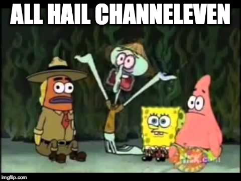 All Hail Magic Conch | ALL HAIL CHANNELEVEN | image tagged in all hail magic conch | made w/ Imgflip meme maker