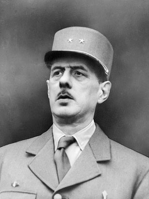 surprised de Gaulle Blank Meme Template