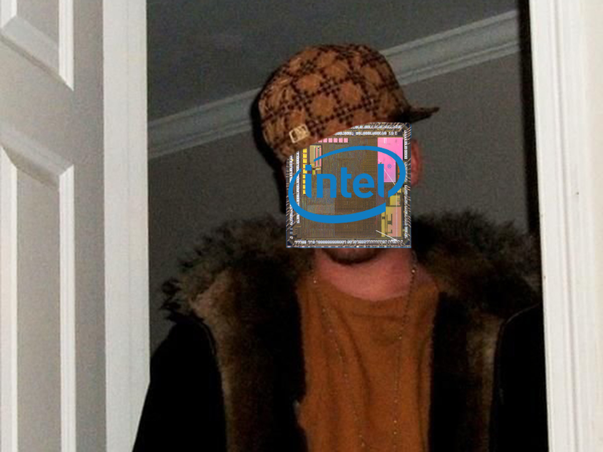 scumbag intel Blank Meme Template