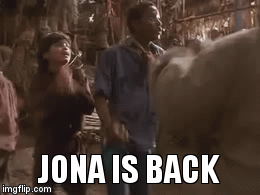 Jona is Back!! | JONA IS BACK | image tagged in gifs | made w/ Imgflip video-to-gif maker