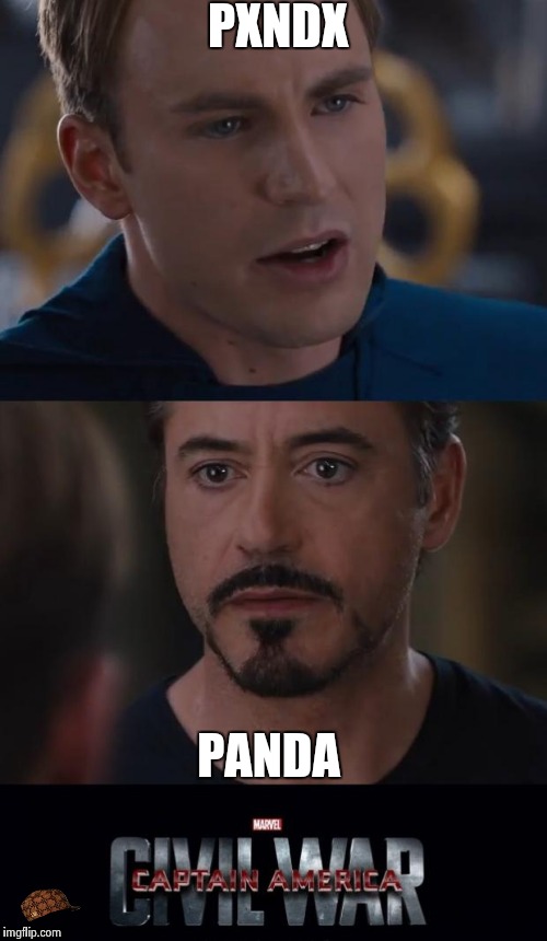 Marvel Civil War Meme | PXNDX; PANDA | image tagged in memes,marvel civil war,scumbag | made w/ Imgflip meme maker