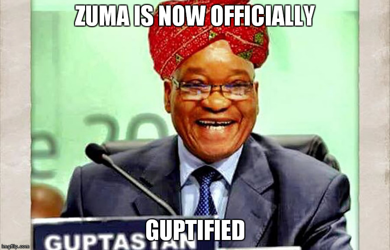 ZUMA IS NOW OFFICIALLY; GUPTIFIED | image tagged in zupta | made w/ Imgflip meme maker