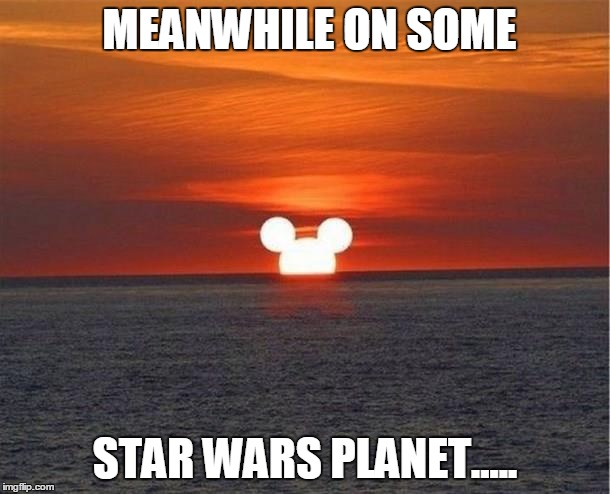 MEANWHILE ON SOME; STAR WARS PLANET..... | made w/ Imgflip meme maker