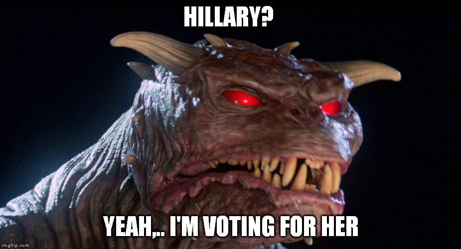 HILLARY? YEAH,.. I'M VOTING FOR HER | made w/ Imgflip meme maker