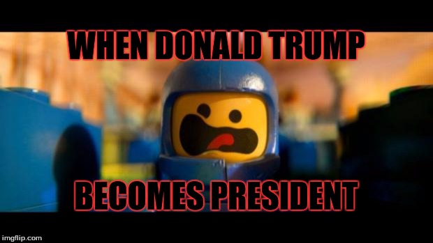 SPACESHIP!! | WHEN DONALD TRUMP; BECOMES PRESIDENT | image tagged in spaceship | made w/ Imgflip meme maker