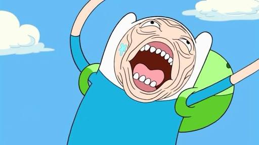 Finn Funny Face Blank Template Imgflip