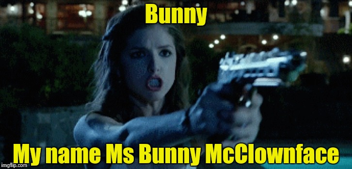 Say That Again Anna Dares You | Bunny My name Ms Bunny McClownface | image tagged in say that again anna dares you | made w/ Imgflip meme maker
