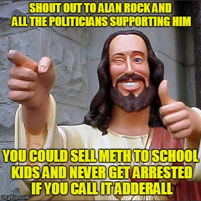 Buddy Christ Loves You | image tagged in corruption,politics,political meme,hypocrisy,buddy christ,buddy bud | made w/ Imgflip meme maker