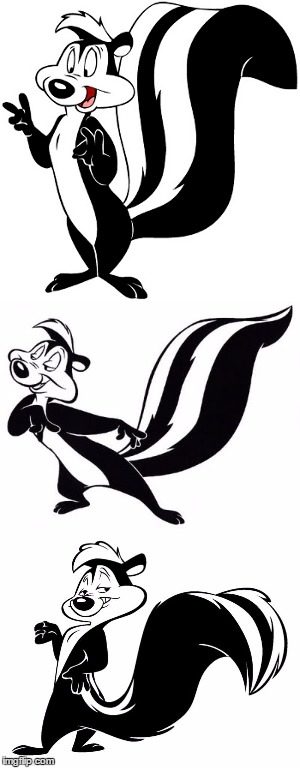 Bad Pun le Pew - Mod Blank Meme Template