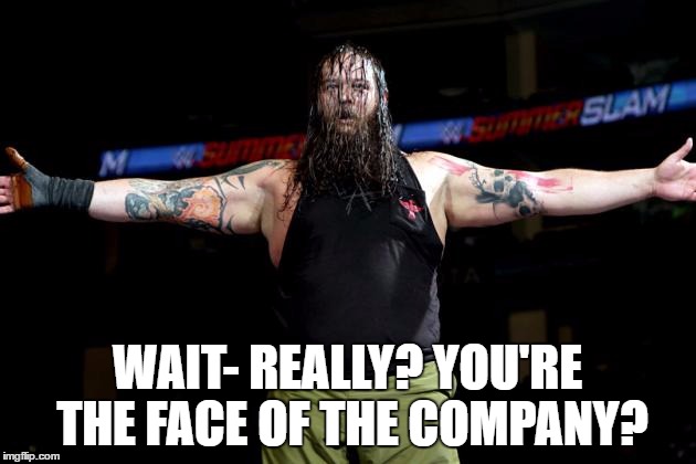 WAIT- REALLY? YOU'RE THE FACE OF THE COMPANY? | made w/ Imgflip meme maker