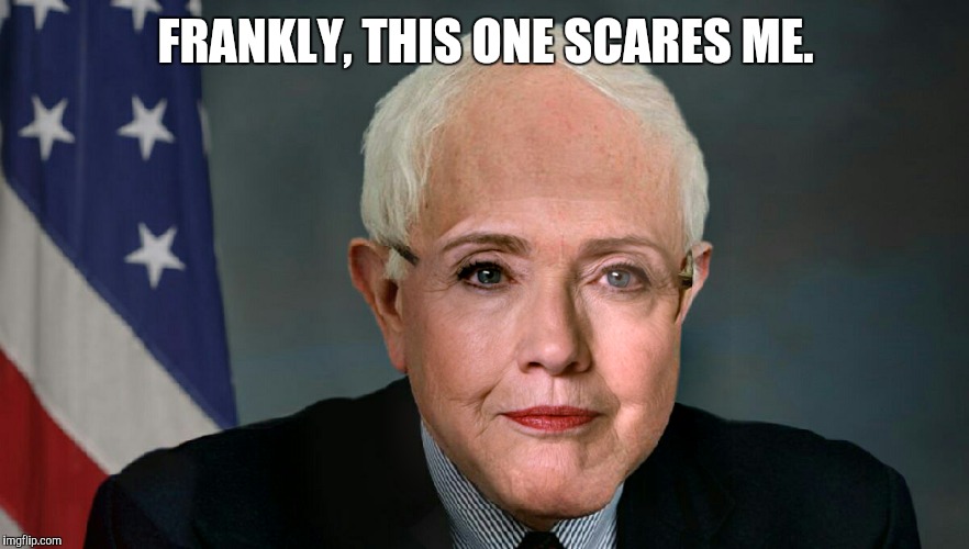 FRANKLY, THIS ONE SCARES ME. | made w/ Imgflip meme maker