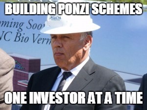 BUILDING PONZI SCHEMES; ONE INVESTOR AT A TIME | made w/ Imgflip meme maker
