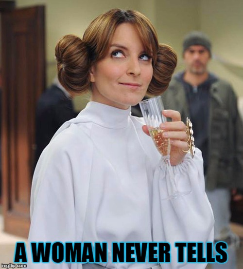 A WOMAN NEVER TELLS | made w/ Imgflip meme maker