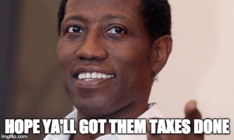 Image result for wesley snipes tax meme