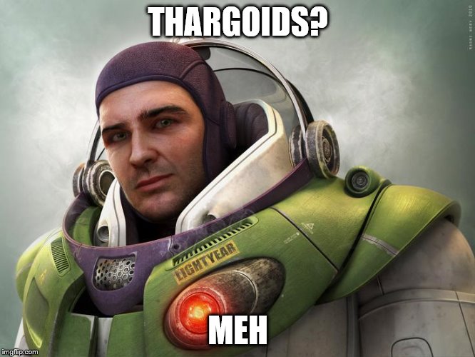 Thargoids....Meh. | THARGOIDS? MEH | image tagged in elite dangerous | made w/ Imgflip meme maker