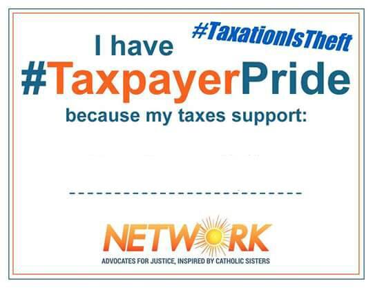 Network Lobby - #TaxPayerPride Blank Meme Template