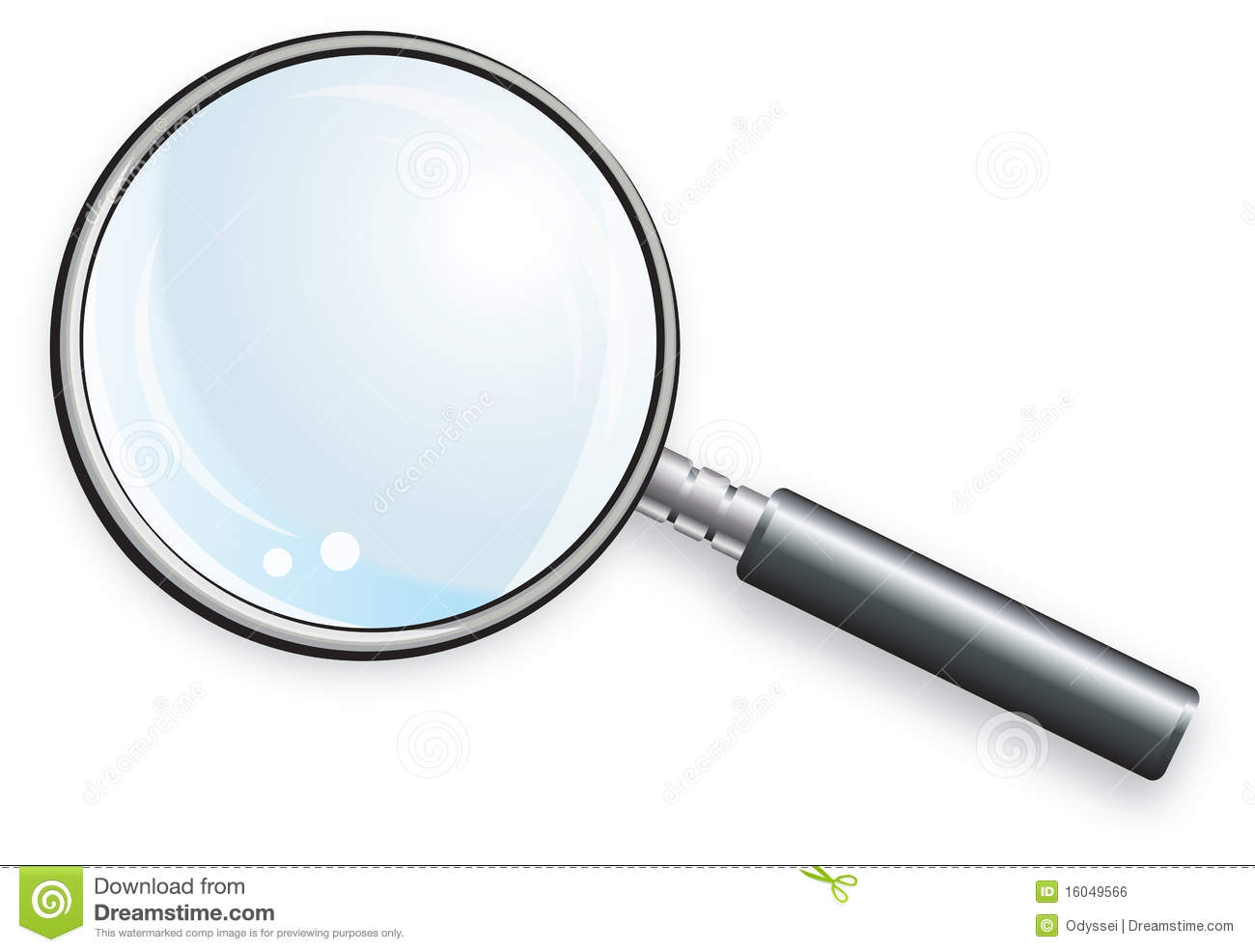 Magnifying Glass Blank Meme Template