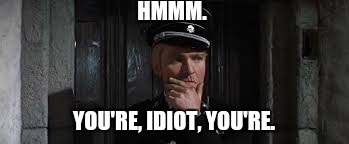 HMMM. YOU'RE, IDIOT, YOU'RE. | made w/ Imgflip meme maker