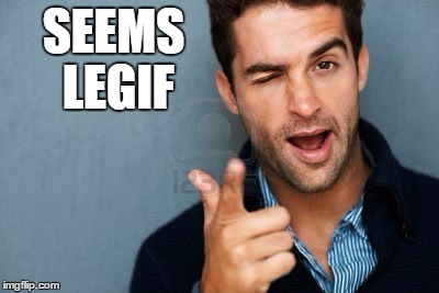 SEEMS LEGIF | made w/ Imgflip meme maker