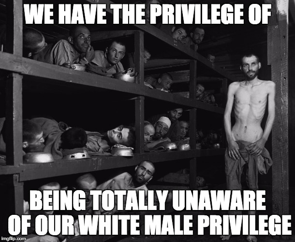 WE HAVE THE PRIVILEGE OF; BEING TOTALLY UNAWARE OF OUR WHITE MALE PRIVILEGE | image tagged in white male privileges,sjwhate | made w/ Imgflip meme maker