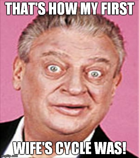 THAT'S HOW MY FIRST WIFE'S CYCLE WAS! | made w/ Imgflip meme maker
