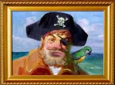 High Quality Spongebob pirate Blank Meme Template