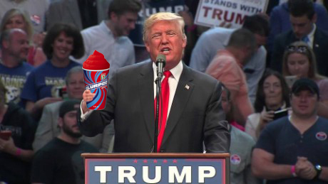 Trump Slurpee Blank Meme Template