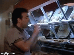 Animal House Hamburger | image tagged in gifs | made w/ Imgflip video-to-gif maker