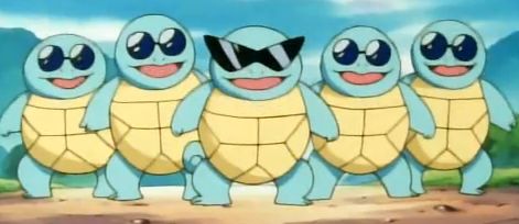 High Quality Squirtle Squad Blank Meme Template