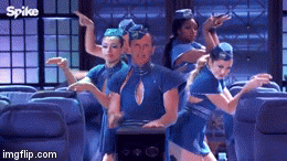 Agents of Dance. | image tagged in gifs,agentsofsong,coulsonisthatyou,agentsofshield,lipsyncbattle,agentcolsounistoxic | made w/ Imgflip video-to-gif maker