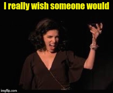 Anna Kendrick Cheers | I really wish someone would | image tagged in anna kendrick cheers | made w/ Imgflip meme maker