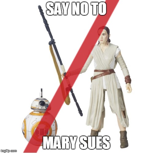 SAY NO TO MARY SUES | made w/ Imgflip meme maker