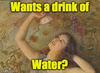 Wants a drink of Water? | made w/ Imgflip meme maker