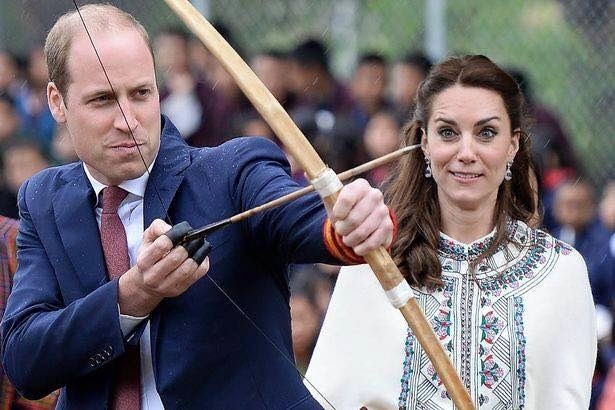 Prince William Princees Catherine Arrow Blank Meme Template