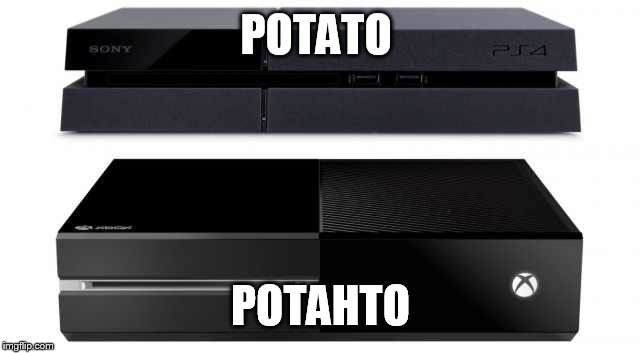 POTATO; POTAHTO | image tagged in video games | made w/ Imgflip meme maker