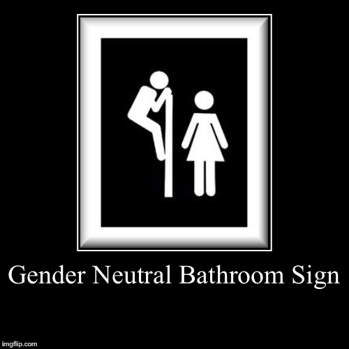 I Know This Isn't Likely To Happen, But As A Mother Of Two Little Girls I Prefer To Keep Bathrooms Separated     | image tagged in funny,demotivationals | made w/ Imgflip demotivational maker