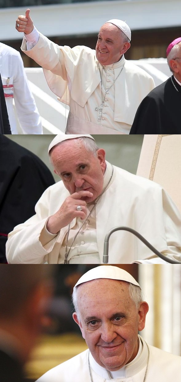 High Quality Bad Pun Pope Blank Meme Template
