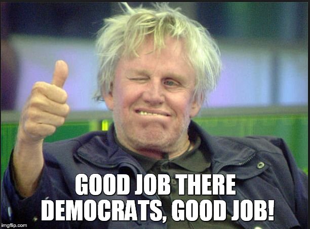 gary | GOOD JOB THERE DEMOCRATS, GOOD JOB! | image tagged in gary | made w/ Imgflip meme maker