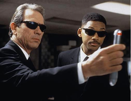 High Quality men in black flashy thingy Blank Meme Template