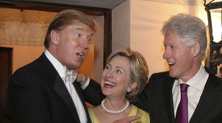 Trump and Clintons Blank Meme Template