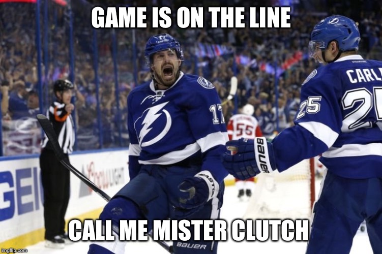 GAME IS ON THE LINE; CALL ME MISTER CLUTCH | image tagged in killer | made w/ Imgflip meme maker